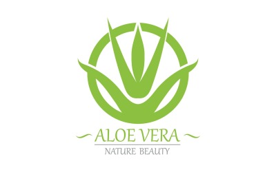 Modello Natura Logo Aloe Vera V19