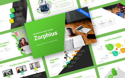 Šablona hlavní myšlenky Zorphius Marketing