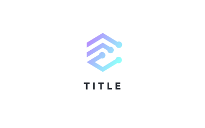Wibrujące logo ręki Elemental Data Tech