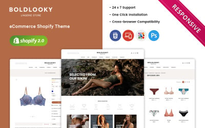 Boldlooky - Negozio di biancheria intima e bikini Shopify Theme