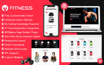FitX - Tema de WordPress para gimnasio y fitness