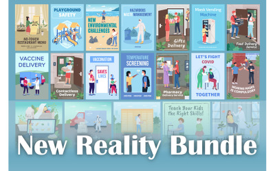 Nowy pakiet ilustracji rzeczywistości