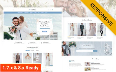 Weddisc - Wedding Fashion Store Prestashop Responsive Theme