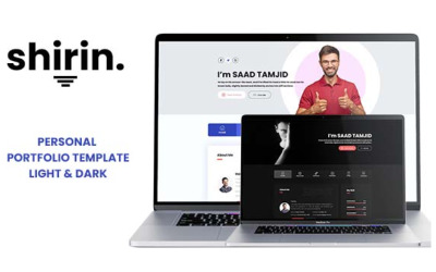 Shirin Personal Portfolio PSD Template