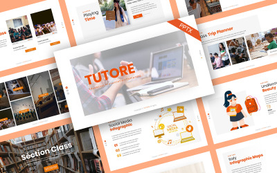 Репетитор Освіта Шаблон PowerPoint