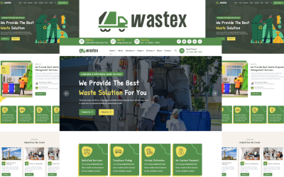 Wastex - Modello HTML5 dei servizi di raccolta dei rifiuti