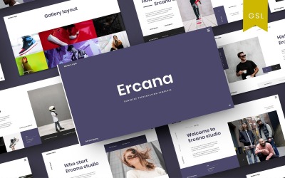Ercana - Modello di diapositiva Google aziendale