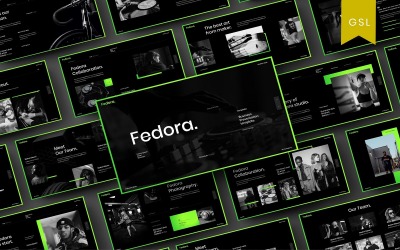 Fedora - İş Google Slayt Şablonu