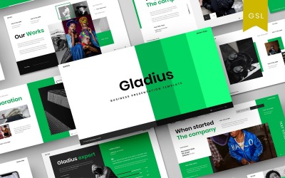 Gladius - Plantilla de diapositiva de Google de negocios*