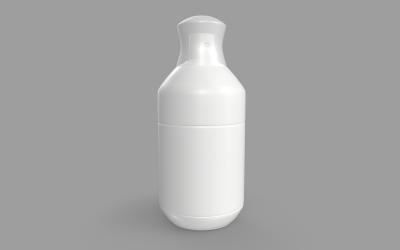 Güneş kremi sprey Düşük poli 3D model