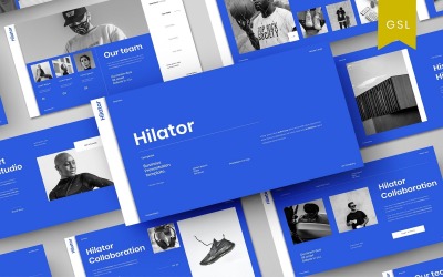 Hilator - Modello di diapositiva Google aziendale