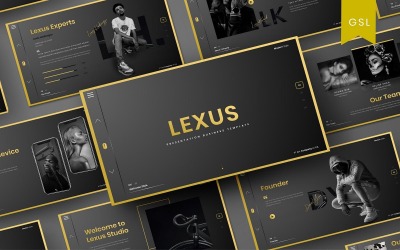 Lexus – üzleti Google diasablon