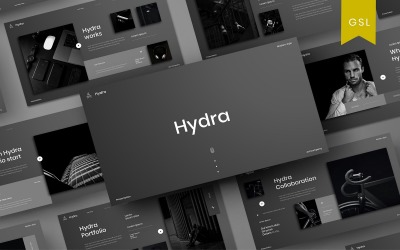 Modèle de diapositive Google Hydra-Business
