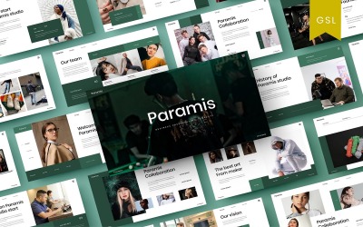 Paramis — biznesowy szablon slajdu Google*