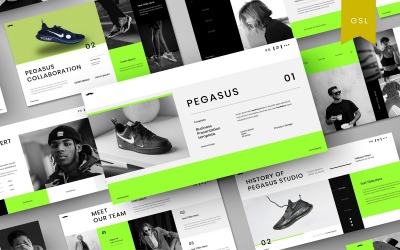 Pegasus - Business-Google-Folienvorlage