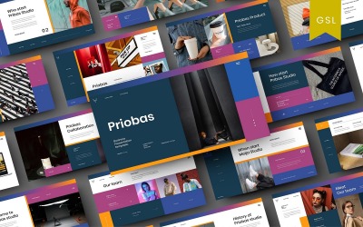 Priobas – üzleti Google diasablon