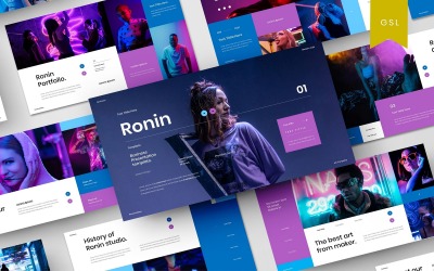 Ronin - Business-Google-Folienvorlage