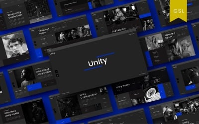 Unity - Google-Folienvorlage für Unternehmen