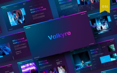 Valkyre - Modello di diapositiva Google aziendale