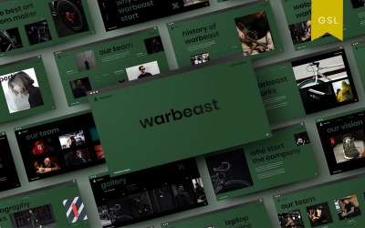 Warbeast - 商业 Google 幻灯片模板*