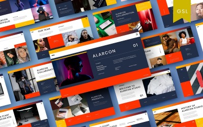 Alarcon – üzleti Google diasablon