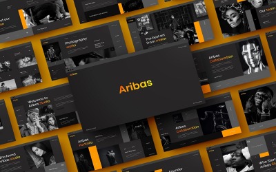 Aribas - Шаблон Business Keynote
