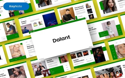 Dalant — szablon biznesowy Keynote
