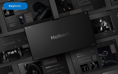 Halbert - 商业主题演讲模板