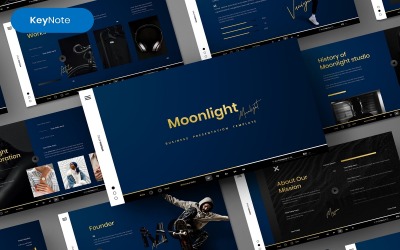 Moonlight – Business Keynote sablon