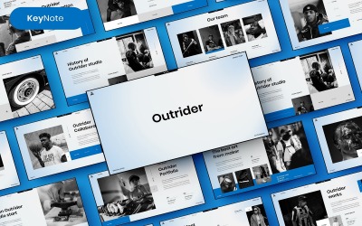 Outrider - Modello di keynote aziendale