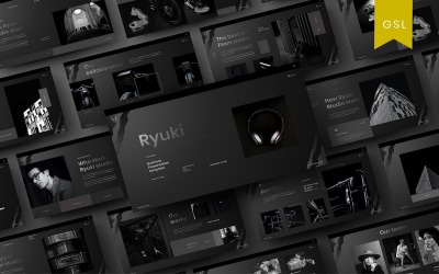 Ryuki – üzleti Google diasablon