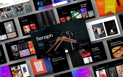 Seraph – Biznesowy szablon slajdu Google