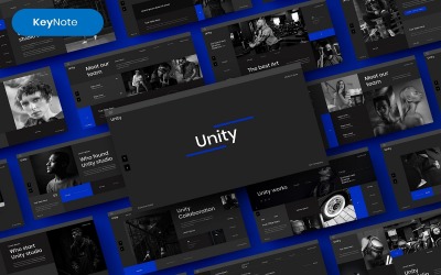 Unity - Keynote-Vorlage für Unternehmen