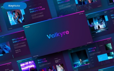 Valkyre - Plantilla de Keynote empresarial