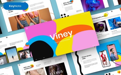 Viney — biznesowy szablon Keynote*