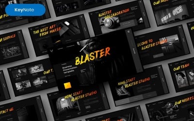 Blaster — Шаблон бизнес-презентации