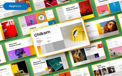 Chikom – Business Keynote Template