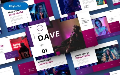 Dave – Business Keynote Şablonu
