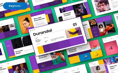 Durandal — szablon biznesowy Keynote