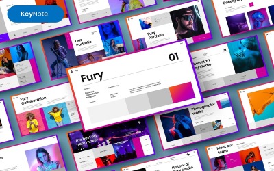 Furia - Modello di keynote aziendale