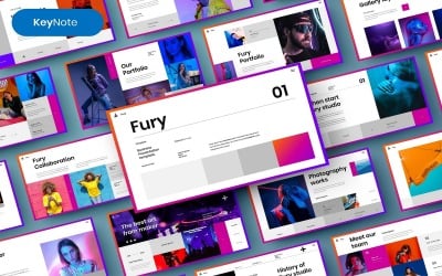 Fury – Business Keynote Şablonu