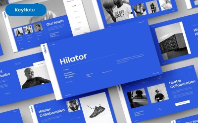 Hilator — szablon biznesowej prezentacji