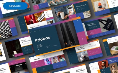 Priobas – Business-Keynote-Vorlage