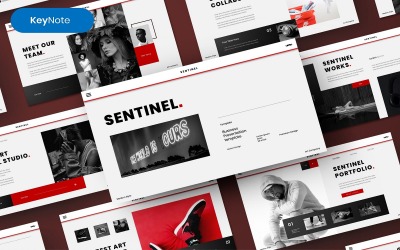 Sentinel – Business Keynote sablon