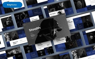 Stealth — szablon biznesowej prezentacji