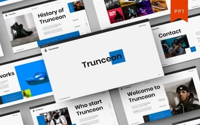 Trunceon – Modèle PowerPoint d&amp;#39;affaires