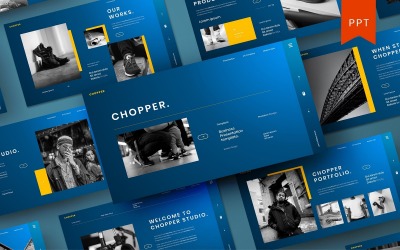 Chopper – Modèle PowerPoint d&amp;#39;entreprise