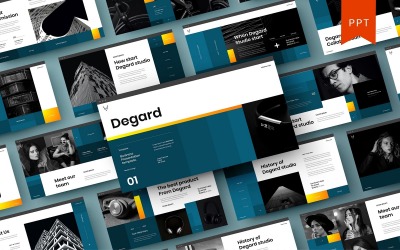 Degard – Biznes Szablon PowerPoint