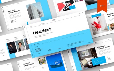 Headest – PowerPoint-mall för företag