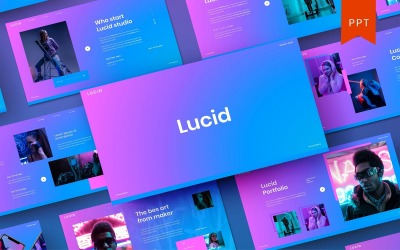 Lucid – PowerPoint-mall för företag